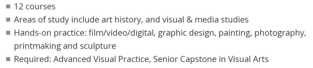 收藏!美国TOP30综合性大学里的本科艺术专业【上】 收藏!美国TOP30综合性大学里的本科艺术专业【上】