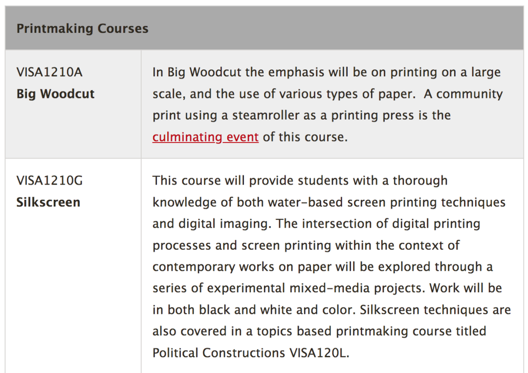 收藏!美国TOP30综合性大学里的本科艺术专业【上】 收藏!美国TOP30综合性大学里的本科艺术专业【上】