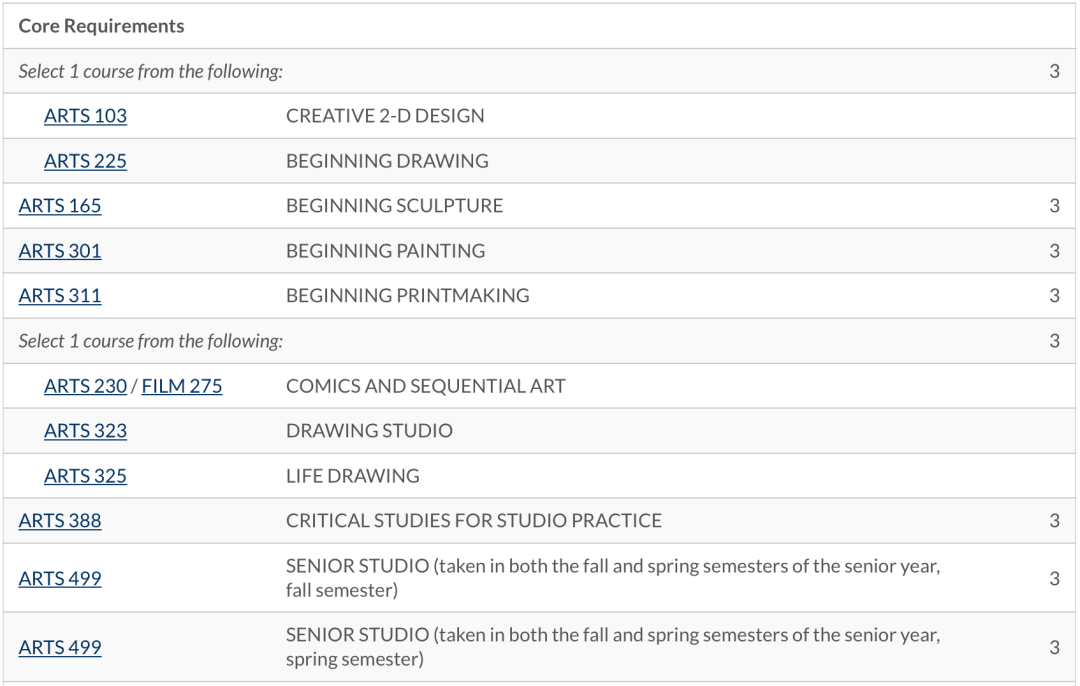 收藏!美国TOP30综合性大学里的本科艺术专业【上】 收藏!美国TOP30综合性大学里的本科艺术专业【上】
