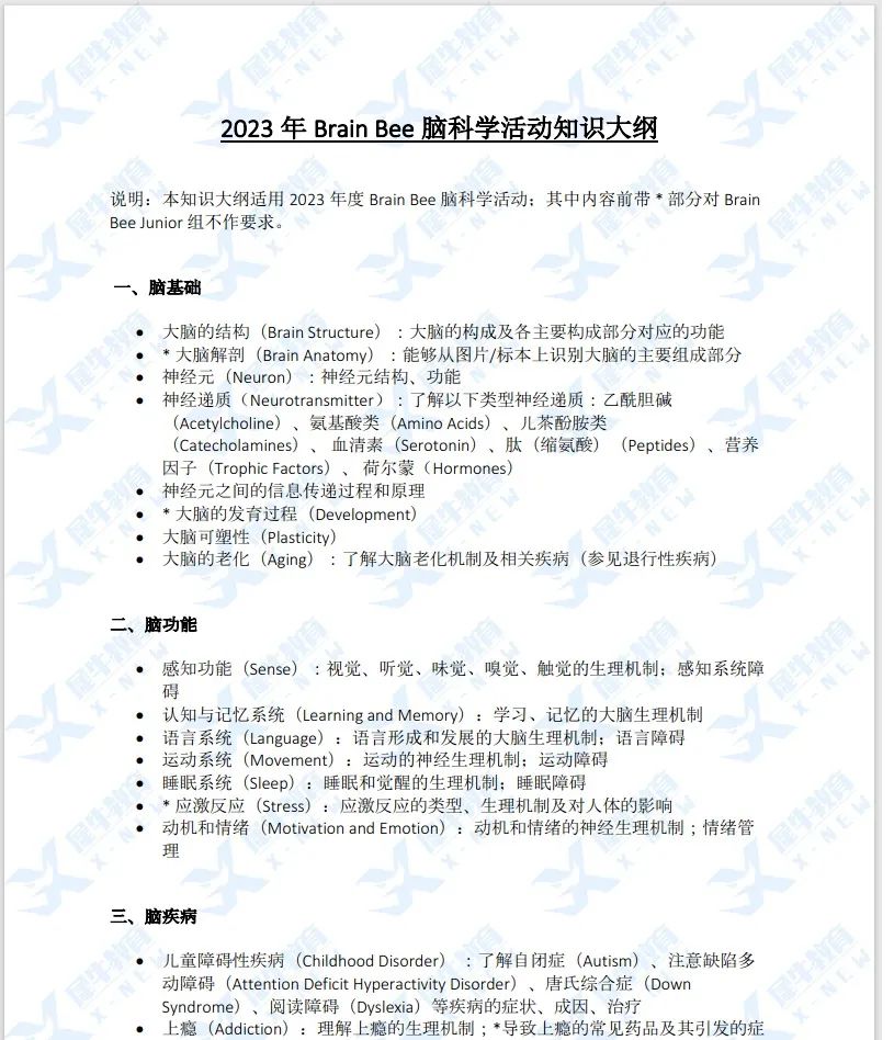 一文详解brain bee竞赛考试,竞赛想要获奖难在哪? 一文详解brain bee竞赛考试,竞赛想要获奖难在哪?