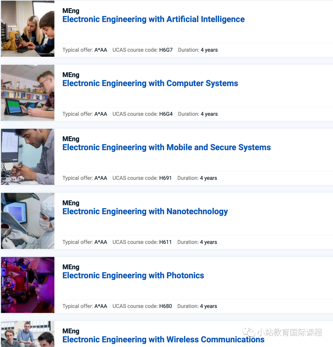 申请|5G向6G迈进,电子电气工程爆火!英国EEE专业要选这10所! 申请|5G向6G迈进,电子电气工程爆火!英国EEE专业要选这10所!