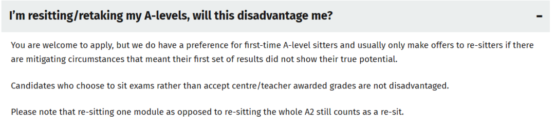 UCL又又又新增不接受重考成绩的专业!G5各校对重考到底是什么态度? UCL又又又新增不接受重考成绩的专业!G5各校对重考到底是什么态度?