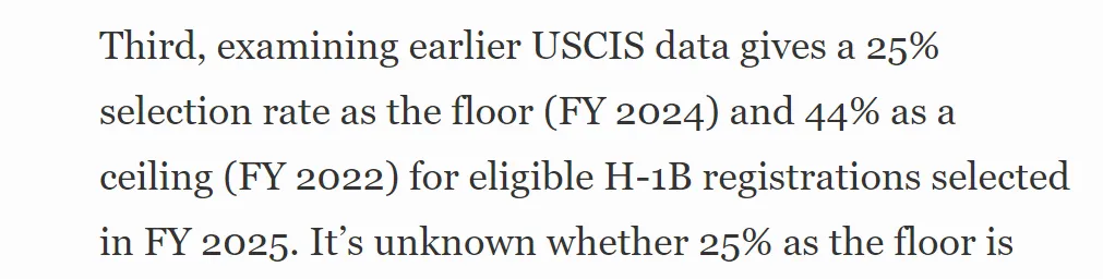 H1B抽签结果公布,新规下中签率创新高! H1B抽签结果公布,新规下中签率创新高!
