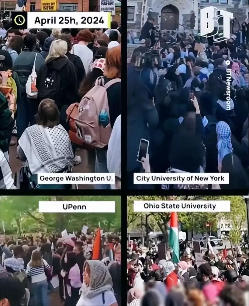 全美校园抗议潮:哥大/NYU等学生的行动为何能撼动全国? 全美校园抗议潮:哥大/NYU等学生的行动为何能撼动全国?