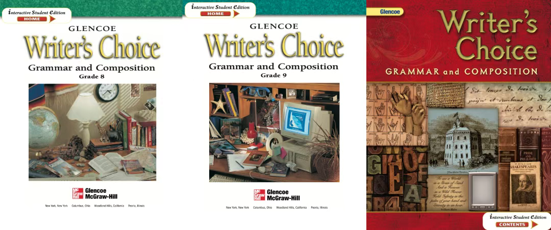 美国加州顶级教材Glencoe Writer's Choice究竟有何魅力? 美国加州顶级教材Glencoe Writer's Choice究竟有何魅力?