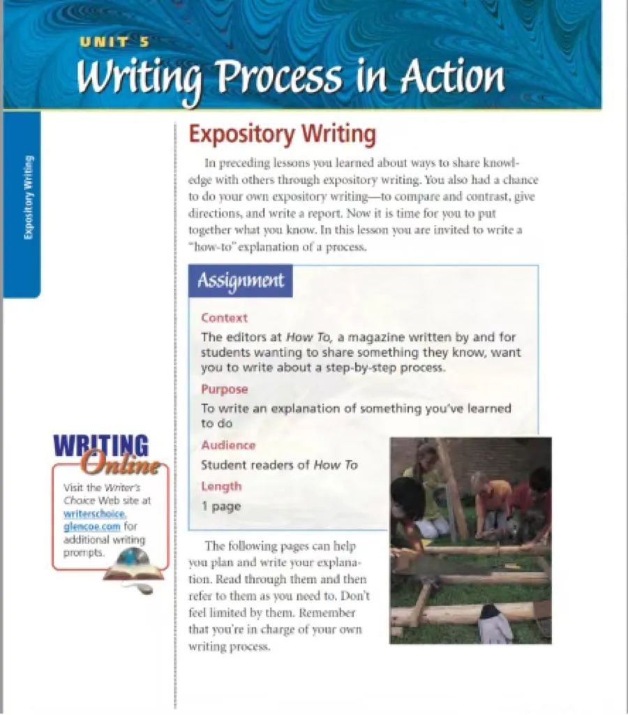 美国加州顶级教材Glencoe Writer's Choice究竟有何魅力? 美国加州顶级教材Glencoe Writer's Choice究竟有何魅力?