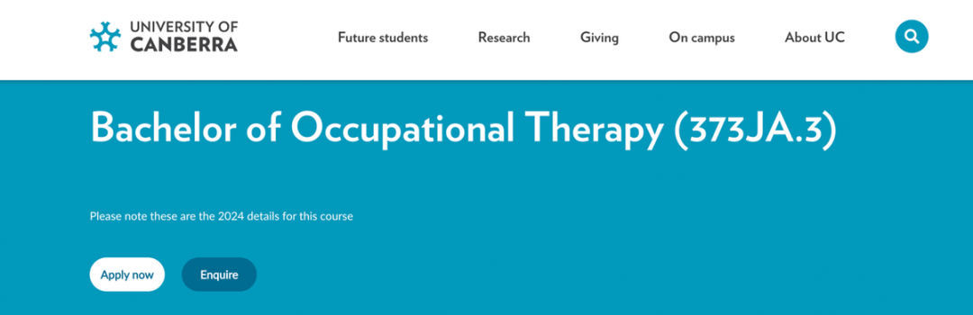 高中生如何在澳洲读Bachelor of Occupational Therapy? 高中生如何在澳洲读Bachelor of Occupational Therapy?