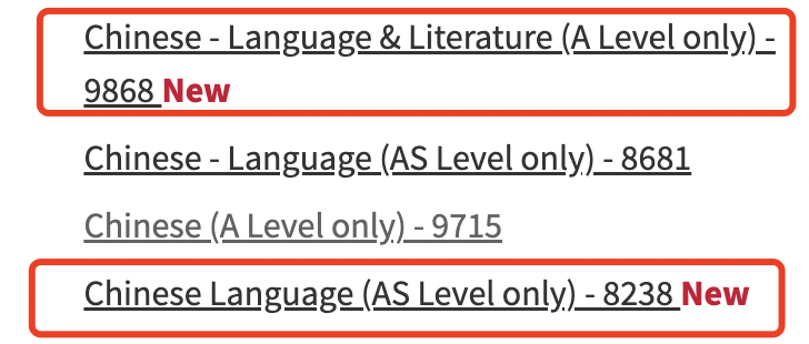 2024 CAIE A-Level中文科目考纲变更！题量加大难度有所提升！