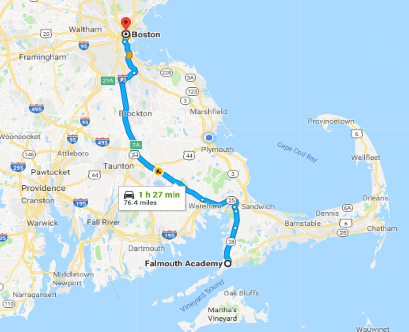 波士顿周边高端走读推荐Falmouth Academy 福莫斯学院