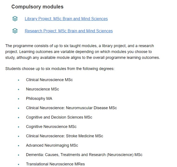 伦敦大学学院大脑与思维科学硕士项目全解析！